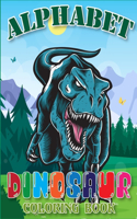 Alphabet Dinosaur Coloring Book: Best Amazing Alphabet Dinosaur Coloring Book for children age 4-8 with 40 images(Dinosaur Activity Book)