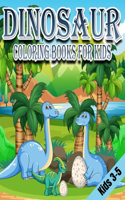 Dinosaur Coloring Books for Kids 3-5