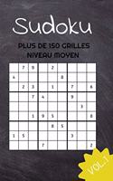 Sudoku: plus de 150 Grilles Niveau Moyen