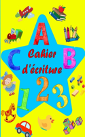 ABC-123 Cahier d'écriture