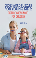 Crossword puzzles for young kids: Picture crossword for children.Color version