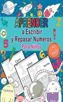 Aprender a escribir y repasar números