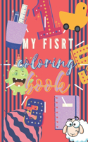 My First Coloring Book
