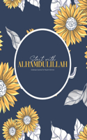 Start with Alhamdulillah, Gratitude Journal for Muslim Women: Daily Gratitude Journal - Be Grateful and Color - one page of gratful and one for mandala coloring - Gratitude journal for relaxing and improves psy