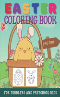Easter Coloring Book For Toddlers And Preschool Kids