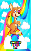 Kangaroos Coloring Book: An Kids Kangaroo Coloring Book with Beautiful Flowers, Adorable Animals, Cute Kangaroos, and Relaxing Kangaroo Designs (Kangaroo Coloring Books)
