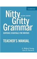 Nitty Gritty Grammar Teacher's Manual: Sentence Essentials for Writers