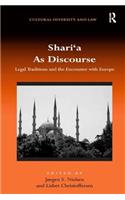 Shari'a as Discourse