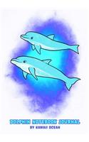 Dolphin Notebook Journal by Kawaii Ocean