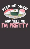 Notebook: Sushi Japanese Dish Roll Japan