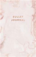 Bullet Journal: Soft Pink Marble Dream Diary - Dot Grid Bullet Journal Notebook, Gift for Women and Teen Girls (5 x 8 - 120 pages)