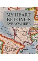 My Heart Belongs Everywhere Travel Planner