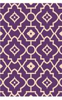 Morrocan Design College Ruled Notebook: College Ruled Notebook 6 X 9: College Ruled Notebook 130 Pages