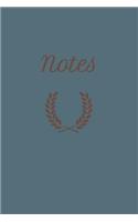 Notes: Notebook for low-conent no-conent KDP books. Write down your thoughts!