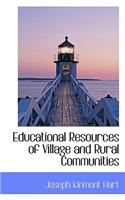 Educational Resources of Village and Rural Communities