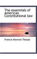 The Essentials of American Constitutional Law