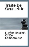 Traite de Geometrie
