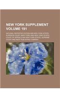 New York Supplement Volume 191