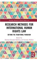 Research Methods for International Human Rights Law