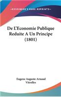 de L'Economie Publique Reduite a Un Principe (1801)
