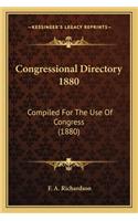 Congressional Directory 1880: Compiled For The Use Of Congress (1880)(English)