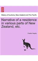 Narrative of a Residence in Various Parts of New Zealand, Etc.