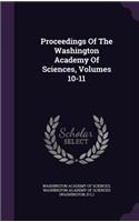 Proceedings of the Washington Academy of Sciences, Volumes 10-11