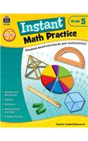 Instant Math Practice Grade 5