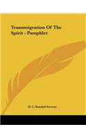 Transmigration of the Spirit - Pamphlet