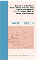 Disorders of the Distal Radius Ulnar Joint and Their Surgical Management, an Issue of Hand Clinics