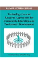 Technology Use and Research Approaches for Community Education and Professional Development