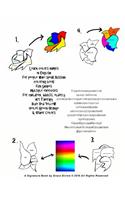 Learn Colors Names in English for People Who Speak Russian Coloring Book Fun Shapes Multiple Exercises for Children, Adults, Elderly Art Therapy Blue Red Yellow Violet Green Orange & Other Colors