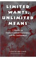 Limited Wants, Unlimited Means