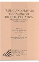 Public and Private Financing of Higher Education