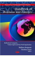 Handbook of Business & Finance