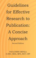 Guidelines for Effective Research to Publication