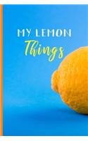 My Lemon Things