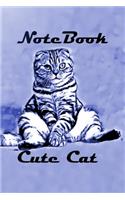 Notebook, cute Cat