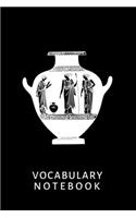 Vocabulary Notebook: Italian, 6"x 9", 2500 words, 110 pages, 2 columns, lines, learn to speak a language