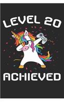 Level 20 Achieved