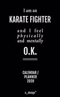 Calendar 2020 for Karate Fighters / Karate Fighter
