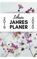 Lehrer Jahres Planer 2019 2020