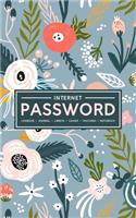 Internet Password Logbook - Journal - Libreta - Cahier - Taccuino - Notizbuch