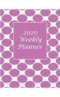 2020 Weekly Planner: Large Dated Organizer with Monthly Review