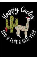 Happy Cactus and a Llama New Year