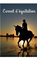 Carnet d'équitation: Suivez vos leçons d'équitation, vos progrès et vos objectifs