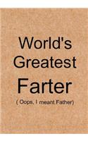 World's Greatest Farter