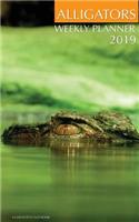 Alligators Weekly Planner 2019: 16 Month Calendar