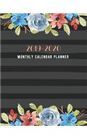 2019-2020 Monthly Calendar Planner
