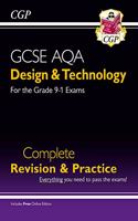 New GCSE Design & Technology AQA Complete Revision & Practice (with Online Edition and Quizzes)